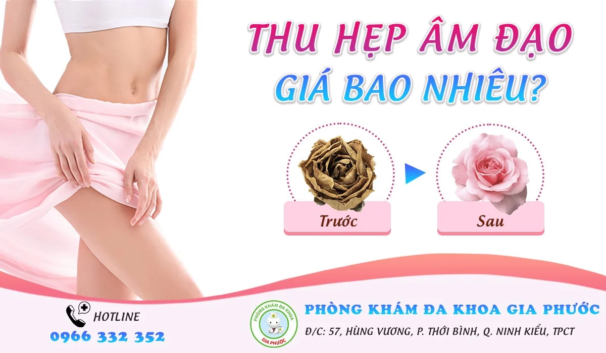 CHI PHÍ THU HẸP ÂM ĐẠO BAO NHIÊU TIỀN?