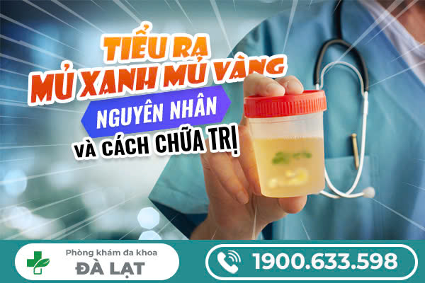 Đi tiểu buốt mủ vàng nguyên nhân do đâu?