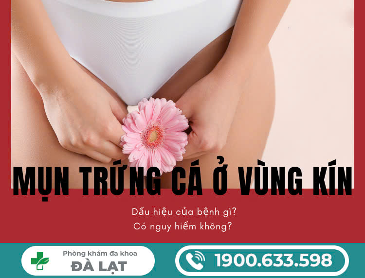 Mụn trứng cá ở vùng kín là dấu hiệu bệnh gì? 