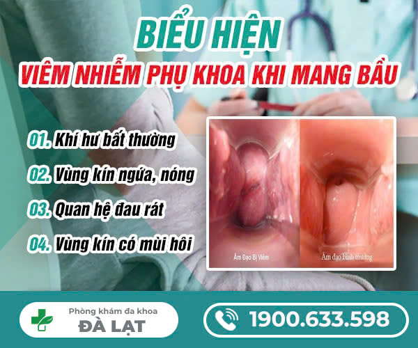 CHIA SẺ VỀ VIÊM NHIỄM PHỤ KHOA KHI MANG BẦU