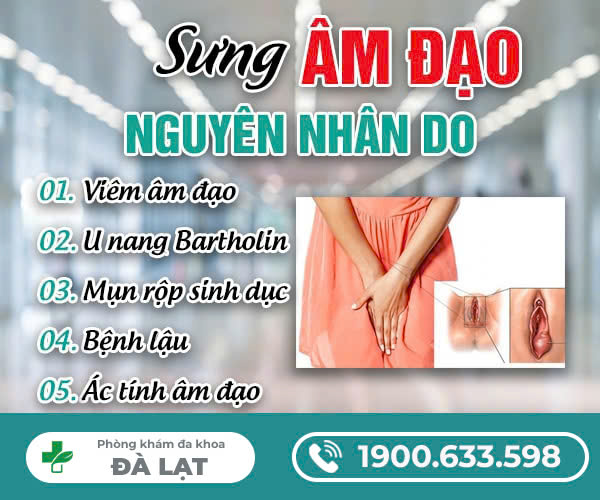 BỊ SƯNG ÂM ĐẠO: NGUYÊN NHÂN VÀ CÁCH KHẮC PHỤC