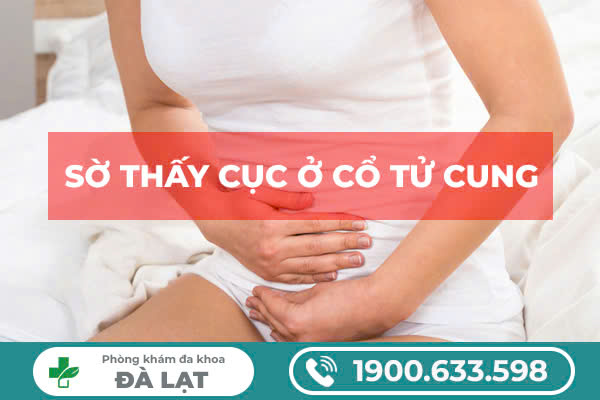 Sờ thấy cục ở cổ tử cung là bị gì, phải làm sao?