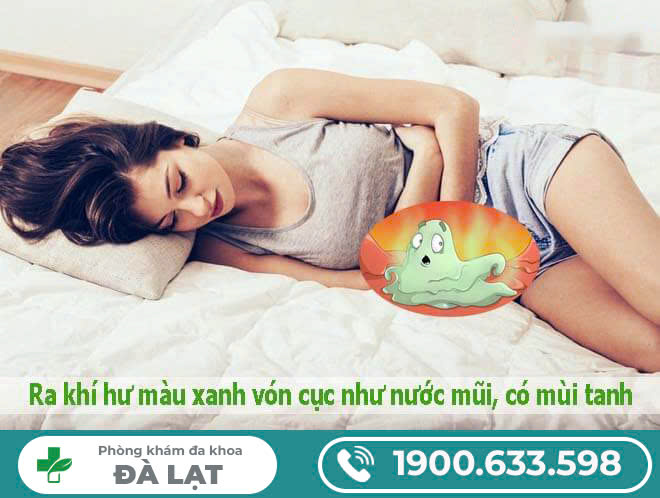 Khí Hư Màu Xanh Đặc - Dấu Hiệu Cảnh Báo Bệnh Phụ Khoa Nguy Hiểm