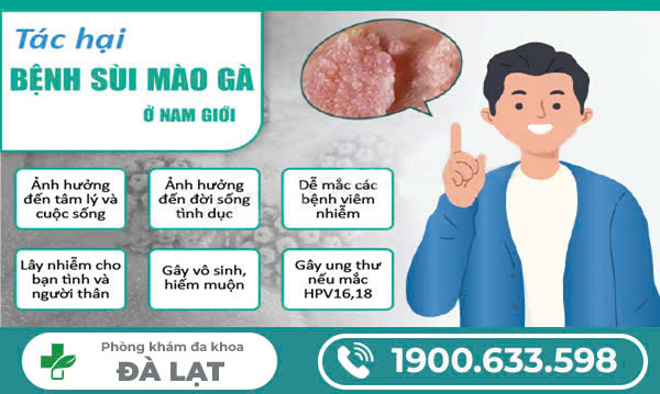 BỆNH SÙI MÀO GÀ Ở NAM GIỚI