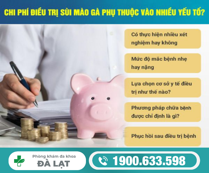 CHI PHÍ CHỮA SÙI MÀO GÀ