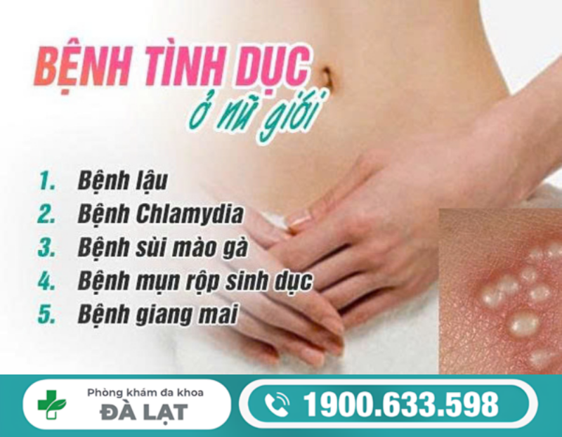 TÌM HIỂU VỀ BỆNH TÌNH DỤC Ở PHỤ NỮ