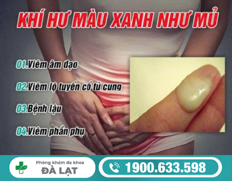 VÙNG KÍN RA DỊCH XANH: NGUYÊN NHÂN VÀ CÁCH ĐIỀU TRỊ HIỆU QUẢ