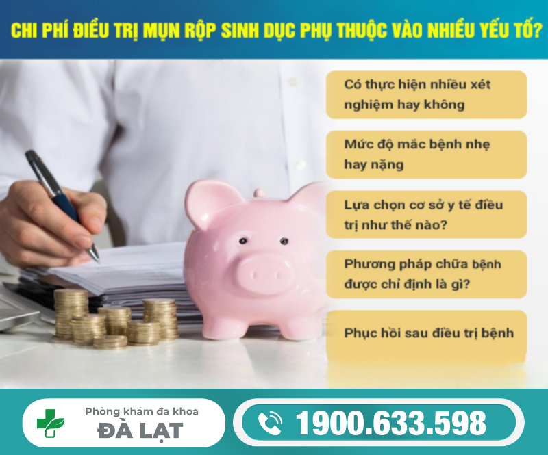 CHI PHÍ CHỮA MỤN RỘP SINH DỤC