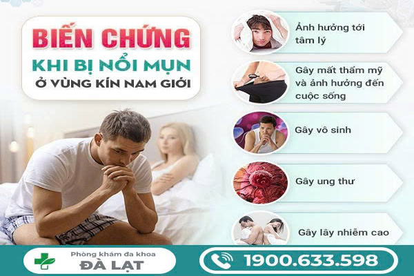 CÁC LOẠI MỤN MỌC Ở VÙNG KÍN THƯỜNG GẶP