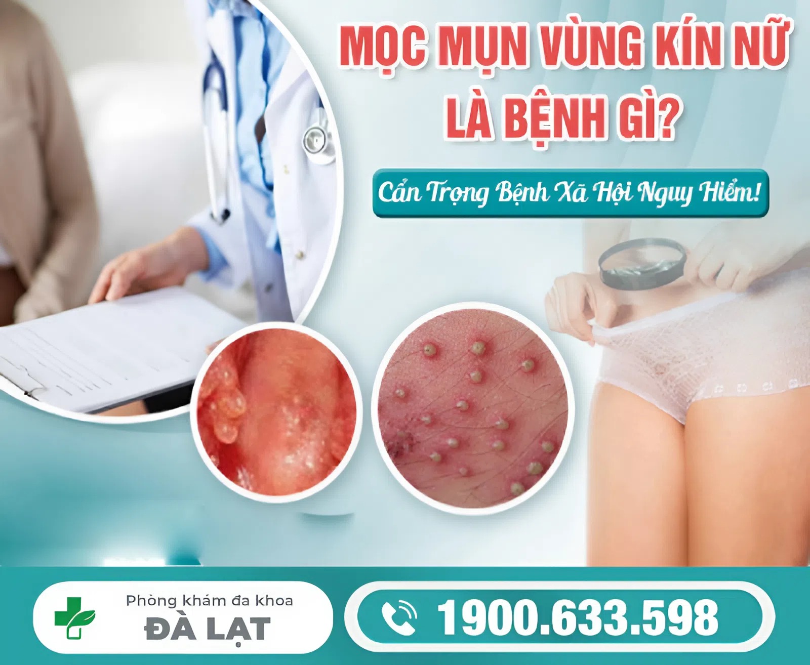BỊ MỌC MỤN Ở VÙNG KÍN NỮ CÓ SAO KHÔNG?