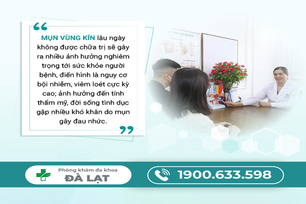 HÌNH ẢNH CÁC LOẠI MỤN VÙNG KÍN NAM