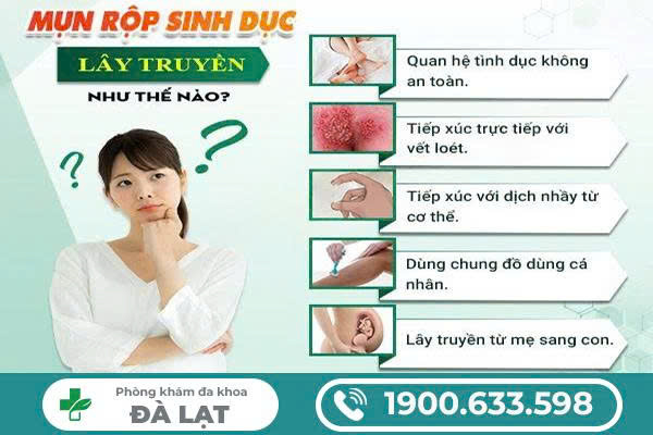 TẠI SAO BỊ MỤN RỘP SINH DỤC?