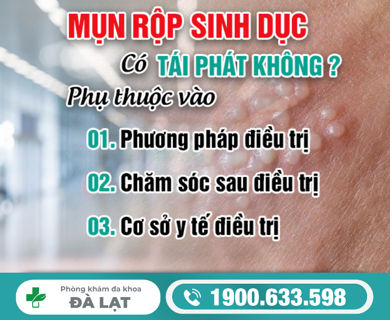 BỆNH MỤN RỘP SINH DỤC CÓ TÁI PHÁT KHÔNG?