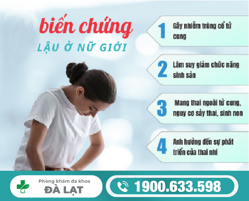BỆNH LẬU Ở NỮ GIỚI CÓ NGUY HIỂM KHÔNG?