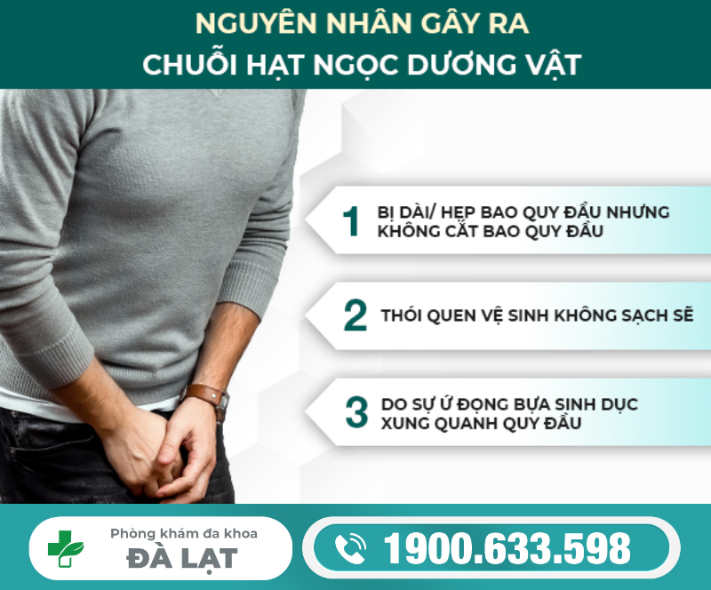 NGUYÊN NHÂN BỊ CHUỖI HẠT NGỌC DƯƠNG VẬT